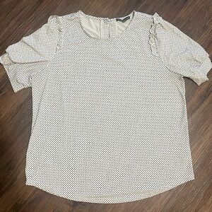 Polka dot dress shirt